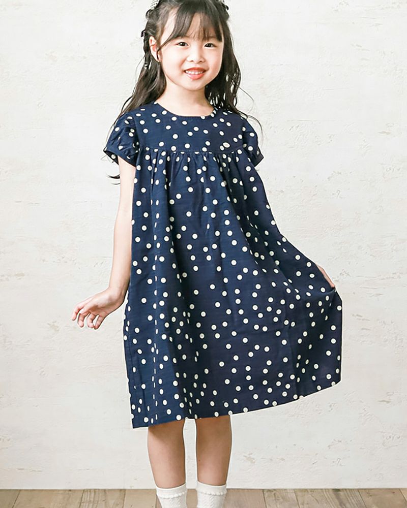 Little s.t. by s.t.closet］スモッキングワンピース キッズ／リトル
