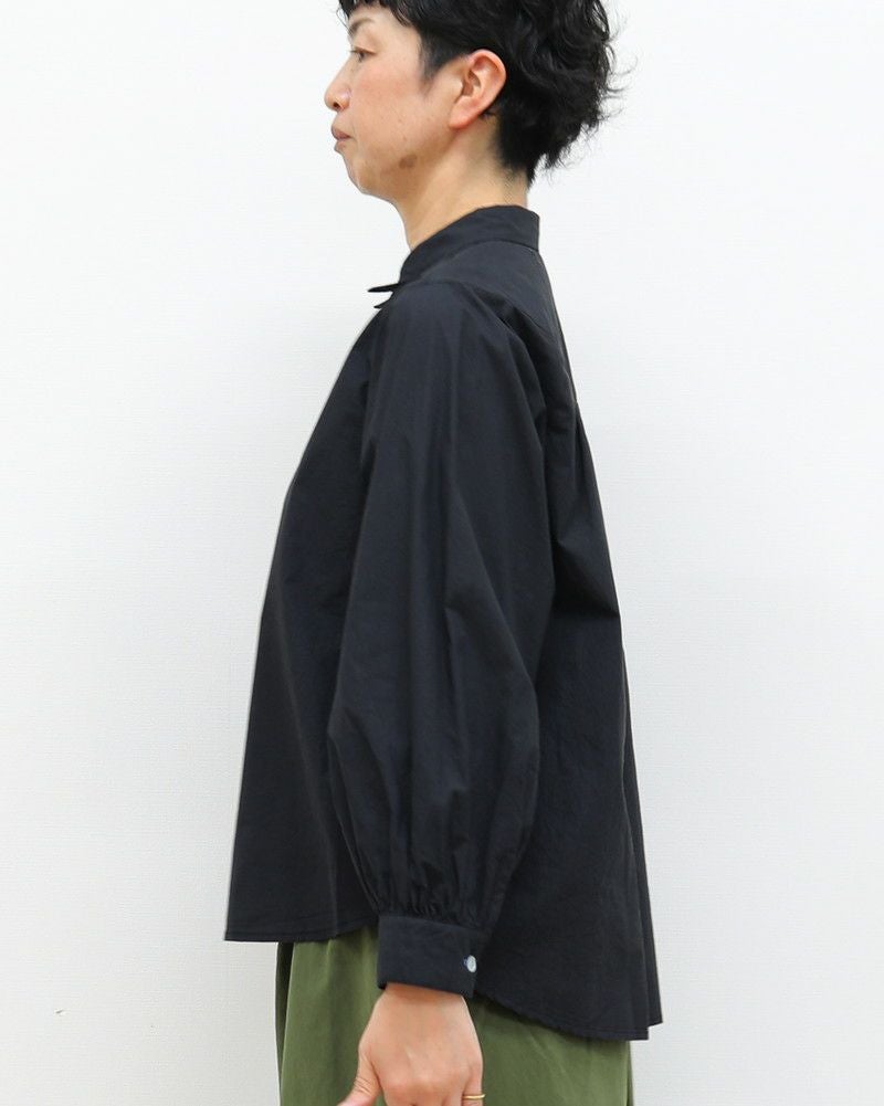 UNPLE］ラウンドヨークブラウス／アンプル◇26SS ｜オンセブンデイズ