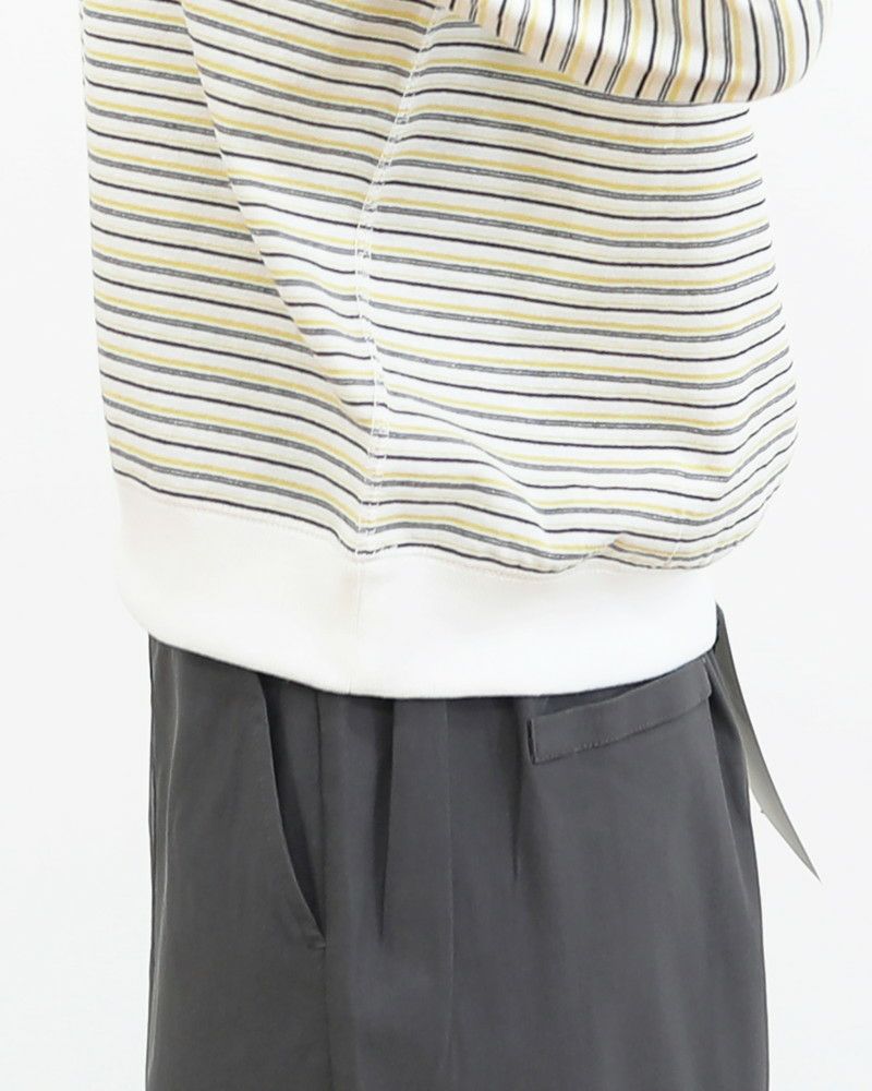 ［DANTON］長袖Tシャツ ストライプ