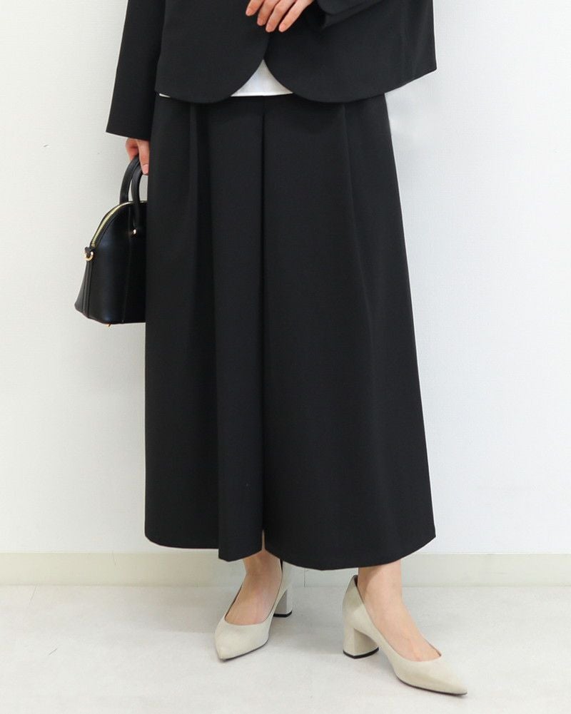 10％OFF】［Pont de Chalons］オケージョンボリュームタックパンツ