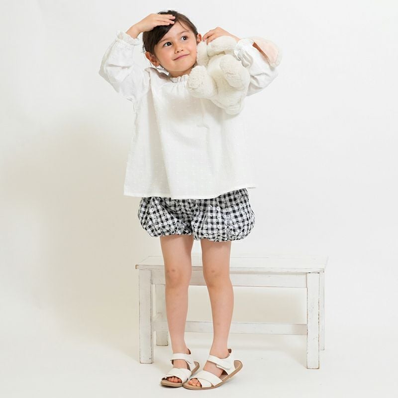 Little s.t. by s.t.closet］レースフリルブラウス キッズ／リトルエス