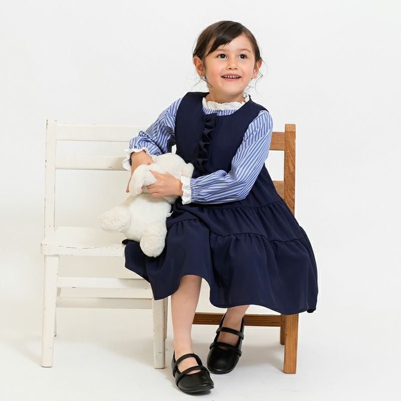 Little s.t. by s.t.closet］レースフリルブラウス キッズ／リトルエス