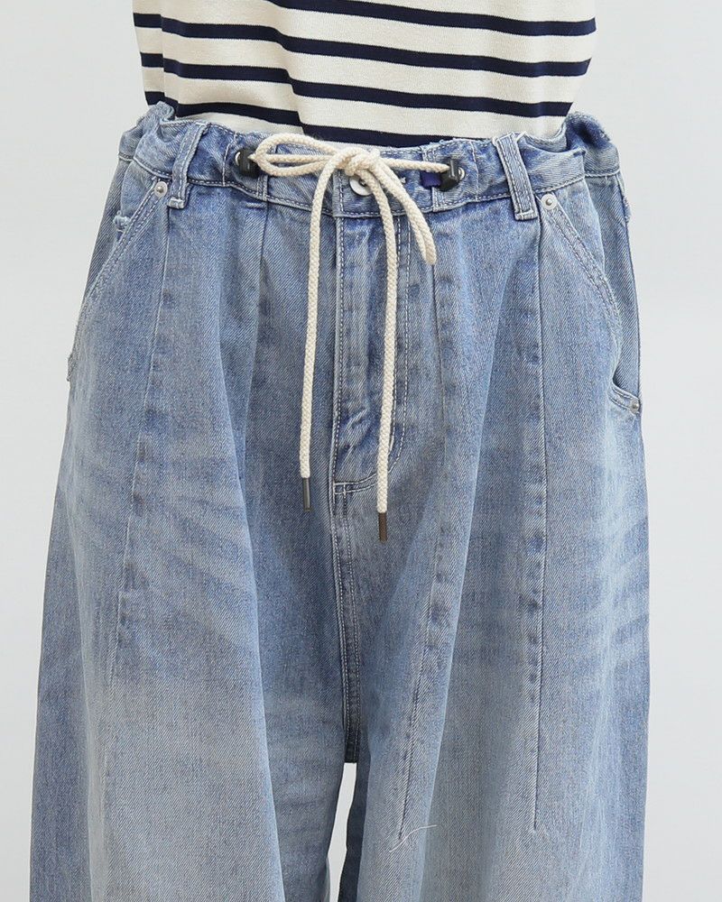 UNPLE］タックバルーンデニムパンツ／アンプル◇26SS ｜オンセブン