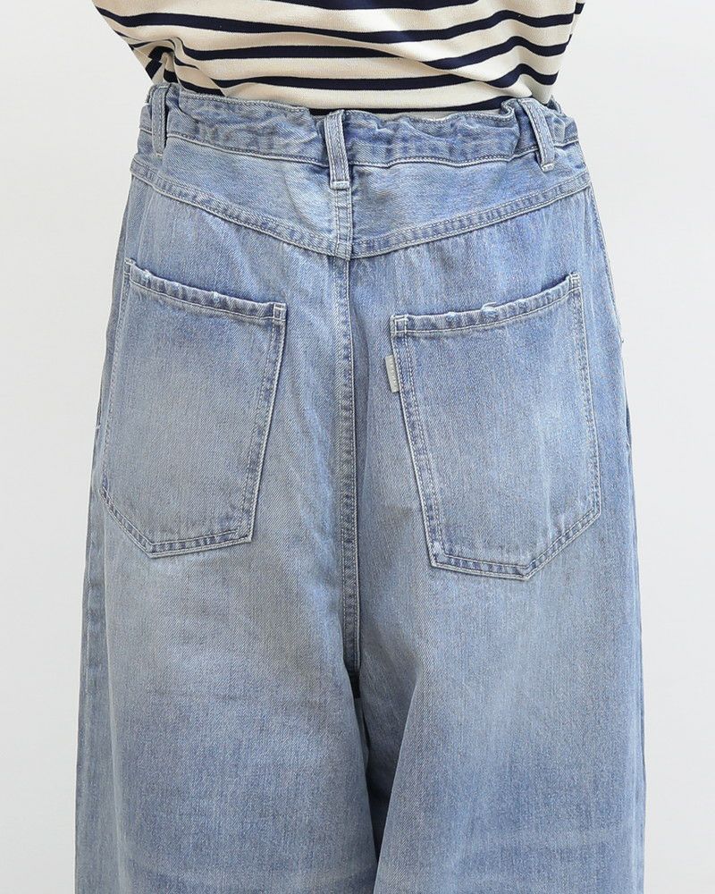UNPLE］タックバルーンデニムパンツ／アンプル◇26SS ｜オンセブン