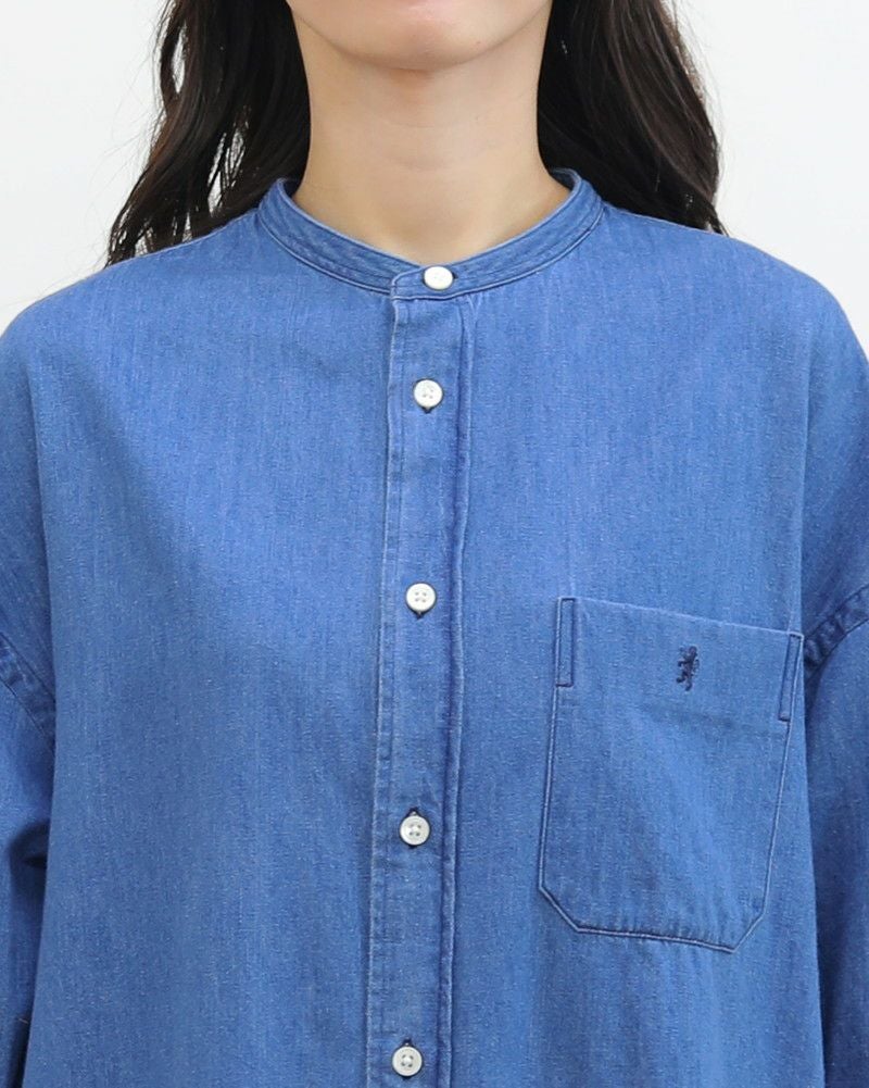 ［GYMPHLEX］ライトデニムシャツ