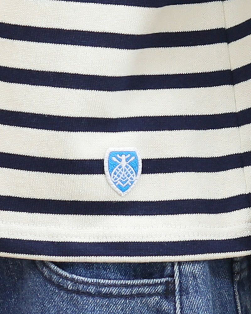 ORCIVAL］ショートレングス長袖ボーダープルオーバー／オーシバル