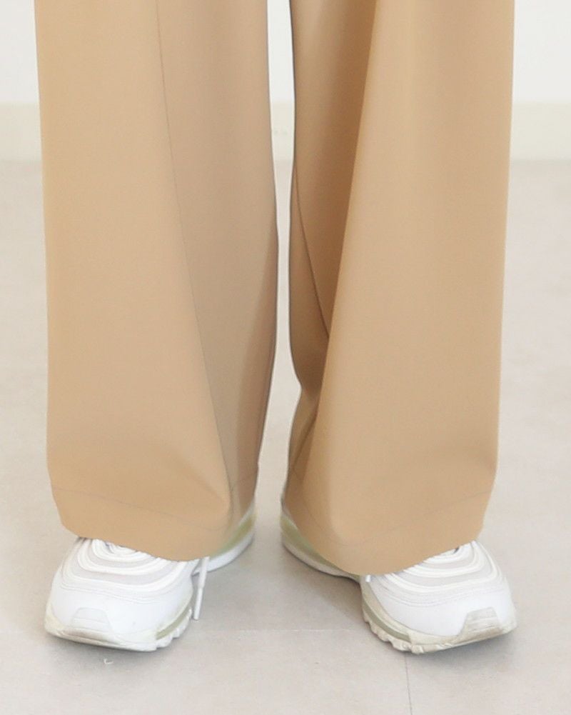 mai様用・TAN スリーブ ベージュ ツータックワイドテーパードパンツ – FACE SANS FARD