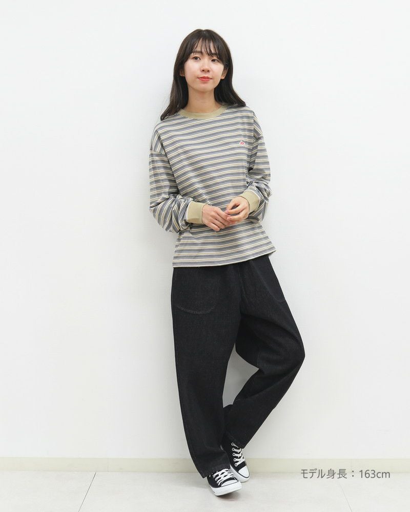 ［DANTON］ブラックデニムパンツ