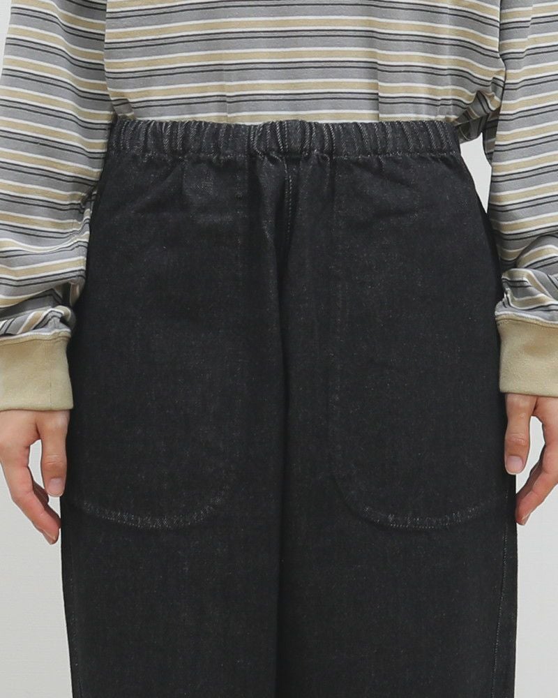 ［DANTON］ブラックデニムパンツ