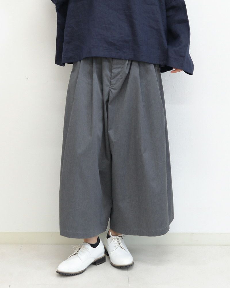 ［grin］ライトツイルストレッチスカートパンツ