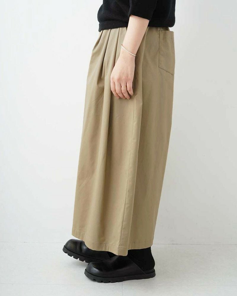 grin］ライトツイルストレッチスカートパンツ／グリン◇26SS ｜オン