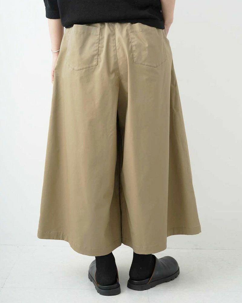 grin］ライトツイルストレッチスカートパンツ／グリン◇26SS ｜オン
