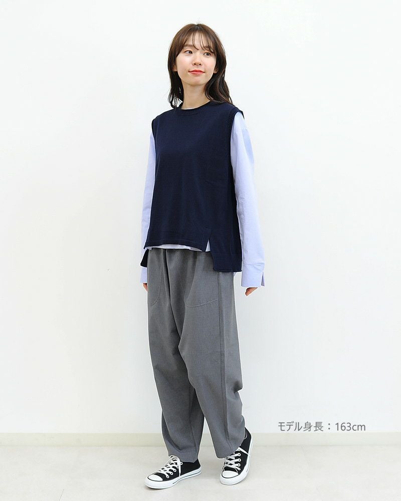 mao made ニットベスト、水玉パンツ mao made - mao made ニットベスト、水玉パンツの通販 by marco
