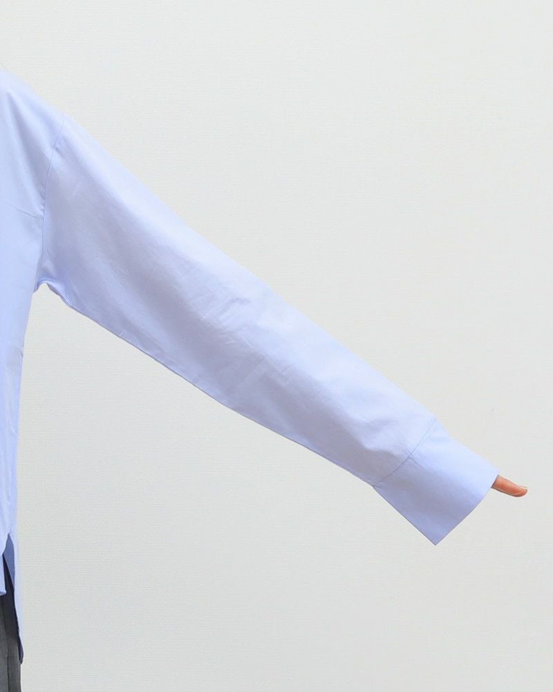 ［mao made］ニットベスト×ラウンドヘムブラウスセット