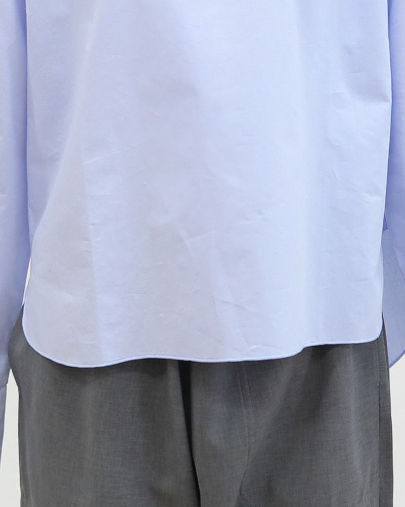 ［mao made］ニットベスト×ラウンドヘムブラウスセット