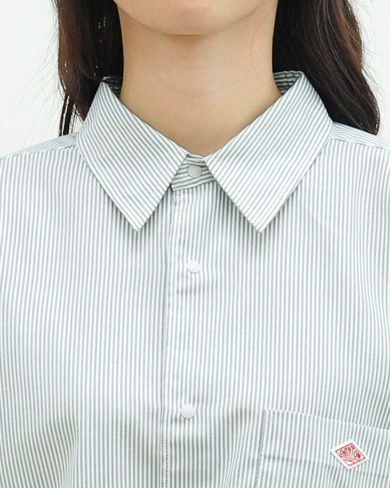 ［DANTON］スナップ釦シャツ