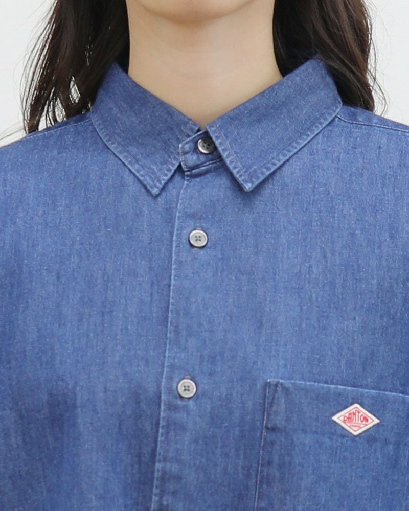 DANTON］貝釦デニムシャツ／ダントン◇26SS ｜オンセブンデイズ【公式