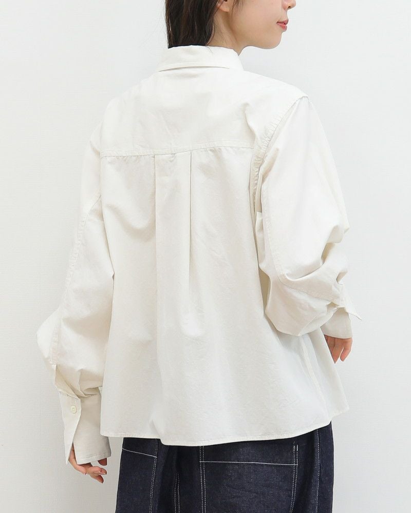 ［GYMPHLEX］ブロードクロスシャツ