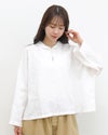 ［NATURAL LAUNDRY］キャンバスリネンマリンプルオーバー