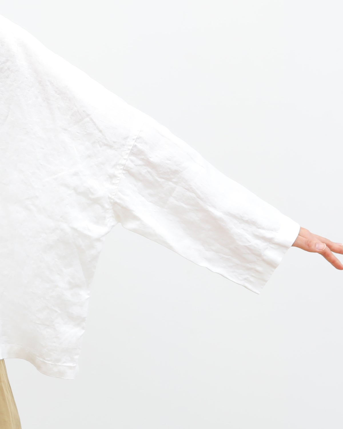 ［NATURAL LAUNDRY］キャンバスリネンマリンプルオーバー