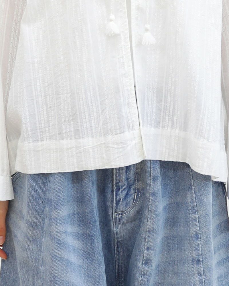 ［INDIA INDUSTRY］コットンブラウス