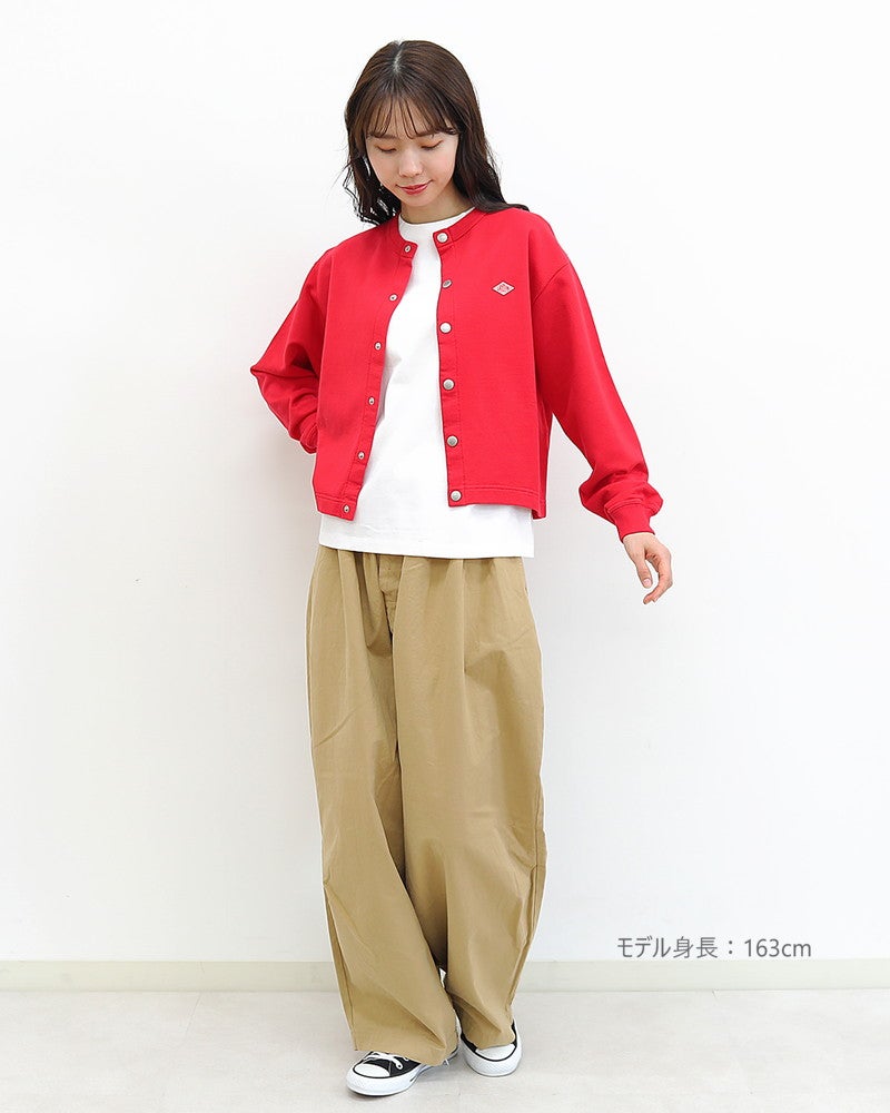 ［DANTON］裏毛カーディガン