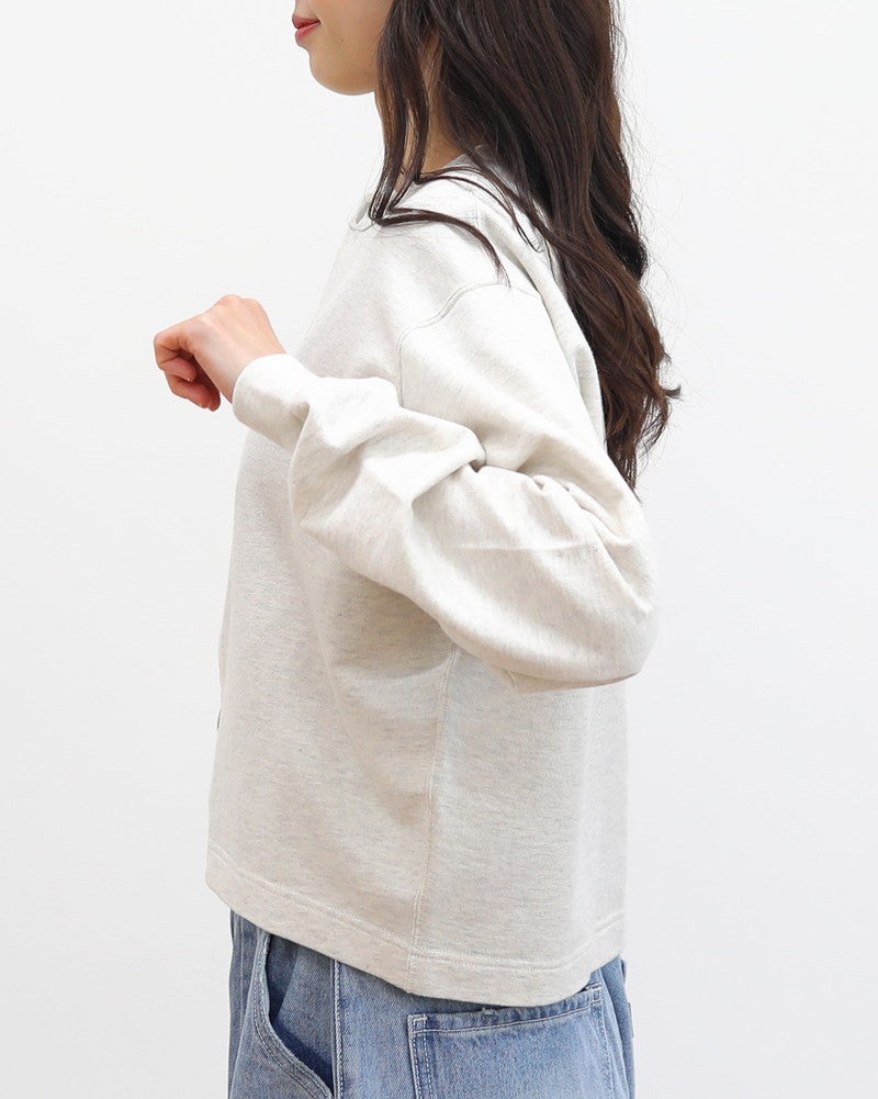 ［DANTON］裏毛カーディガン