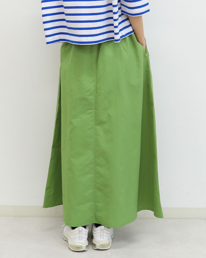 ［Gramicci］ナイロンフレアスカート