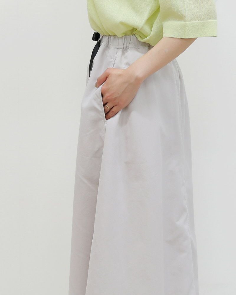 ［Gramicci］ナイロンフレアスカート