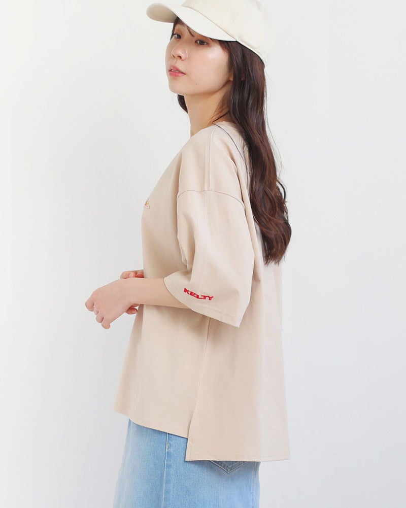 ［KELTY］ミニロゴハーフスリーブTシャツ