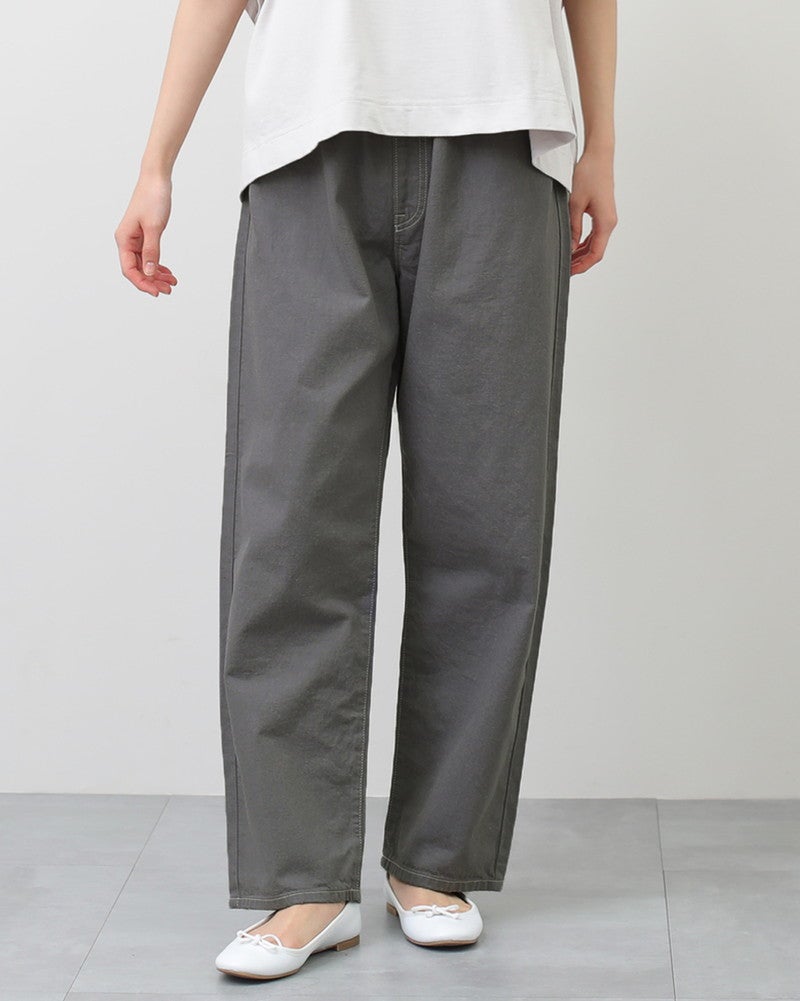 ［DANTON］カラーデニムパンツ