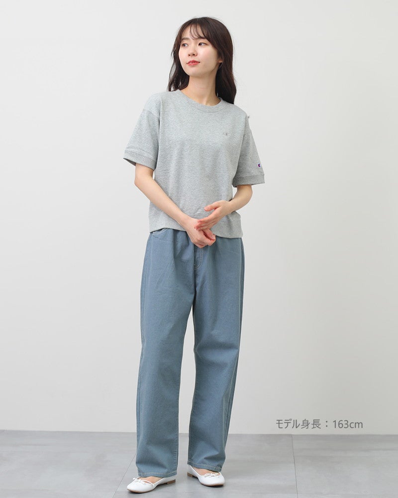 ［DANTON］カラーデニムパンツ