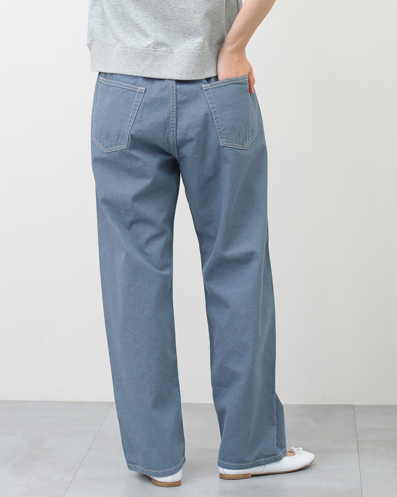 ［DANTON］カラーデニムパンツ