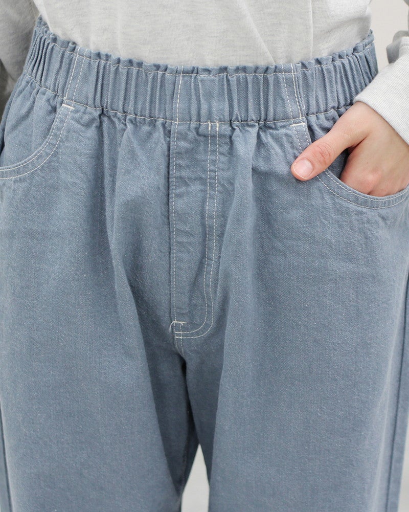 ［DANTON］カラーデニムパンツ