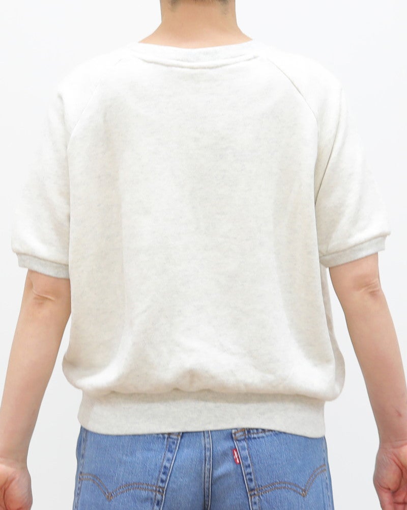 ［Champion］ショートスリーブスウェット刺繍Tシャツ