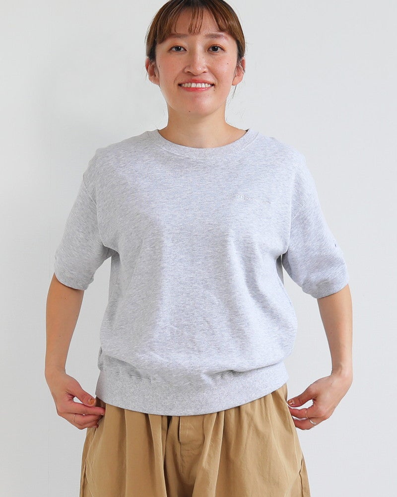 ［Champion］ショートスリーブスウェットTシャツ