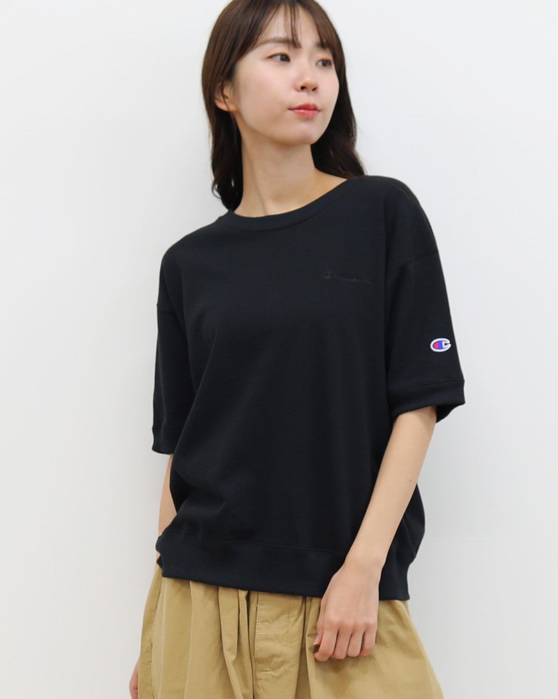 ほ*ん様 Champion 1960sブラックショートスリーブ　スウェット M Champion］ショートスリーブスウェットTシャツ／チャンピオン ｜オン