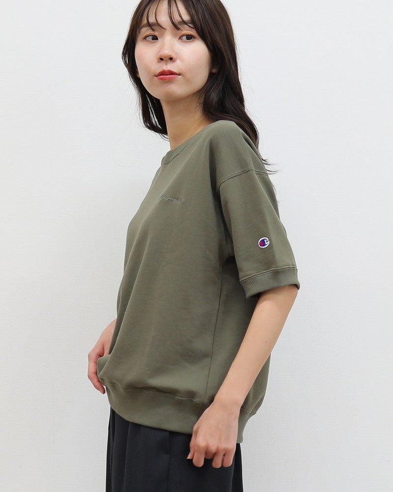 ［Champion］ショートスリーブスウェットTシャツ