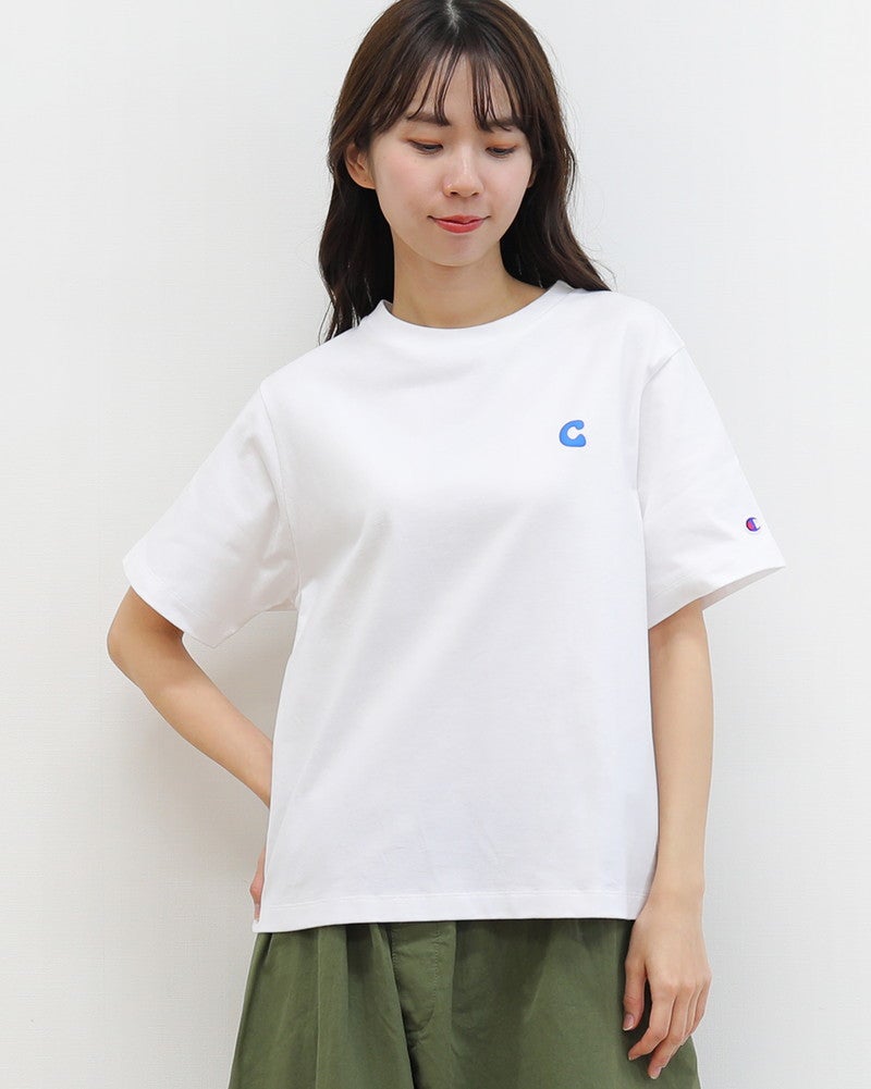 Champion］ショートスリーブワンポイントTシャツ／チャンピオン ｜オン