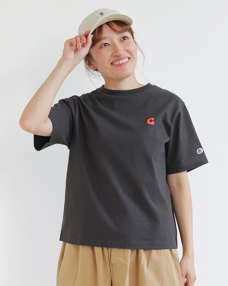 Champion］ショートスリーブワンポイントTシャツ／チャンピオン ｜オン