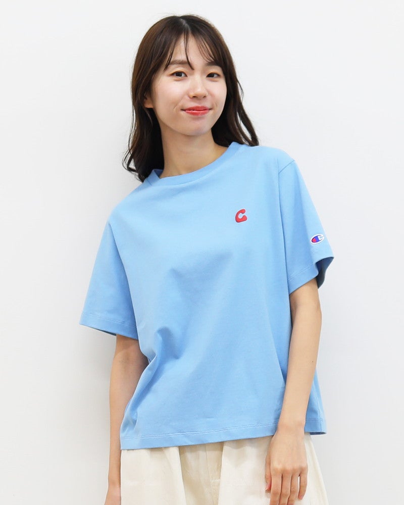 Champion］ショートスリーブワンポイントTシャツ／チャンピオン ｜オン