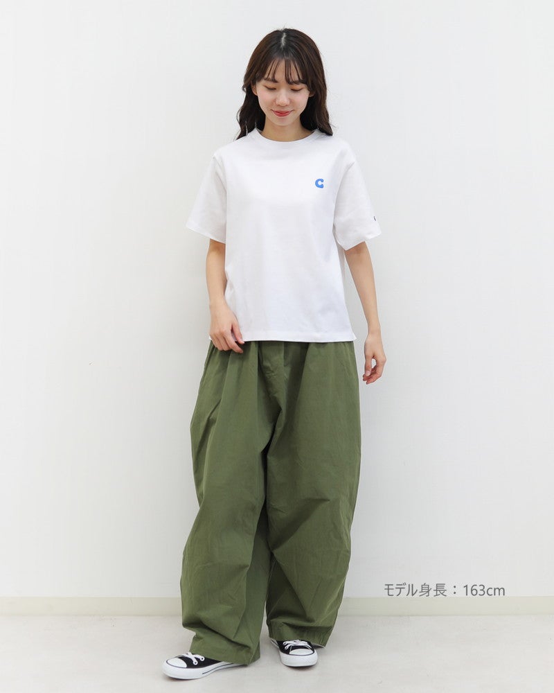 ［Champion］ショートスリーブワンポイントTシャツ