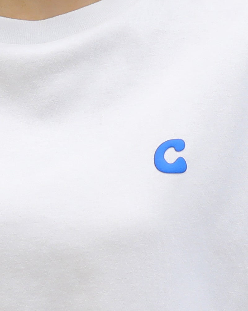 ［Champion］ショートスリーブワンポイントTシャツ