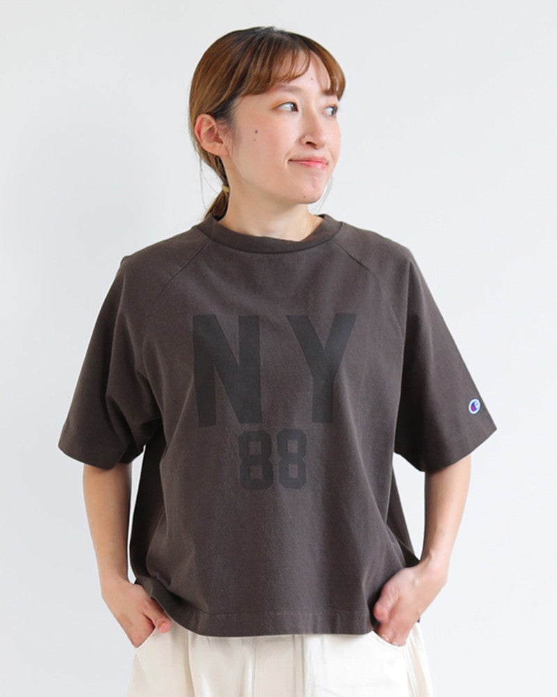 ショートスリーブAラインラグランTシャツ
