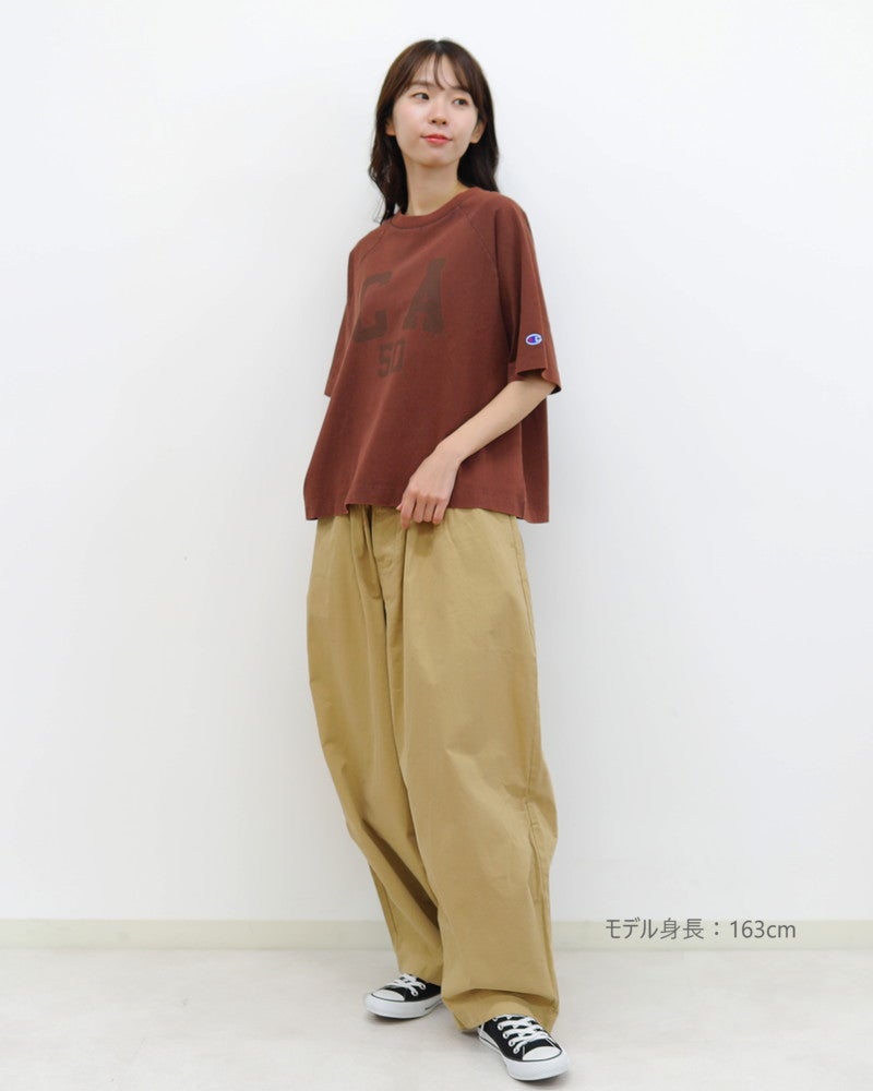 ショートスリーブAラインラグランTシャツ