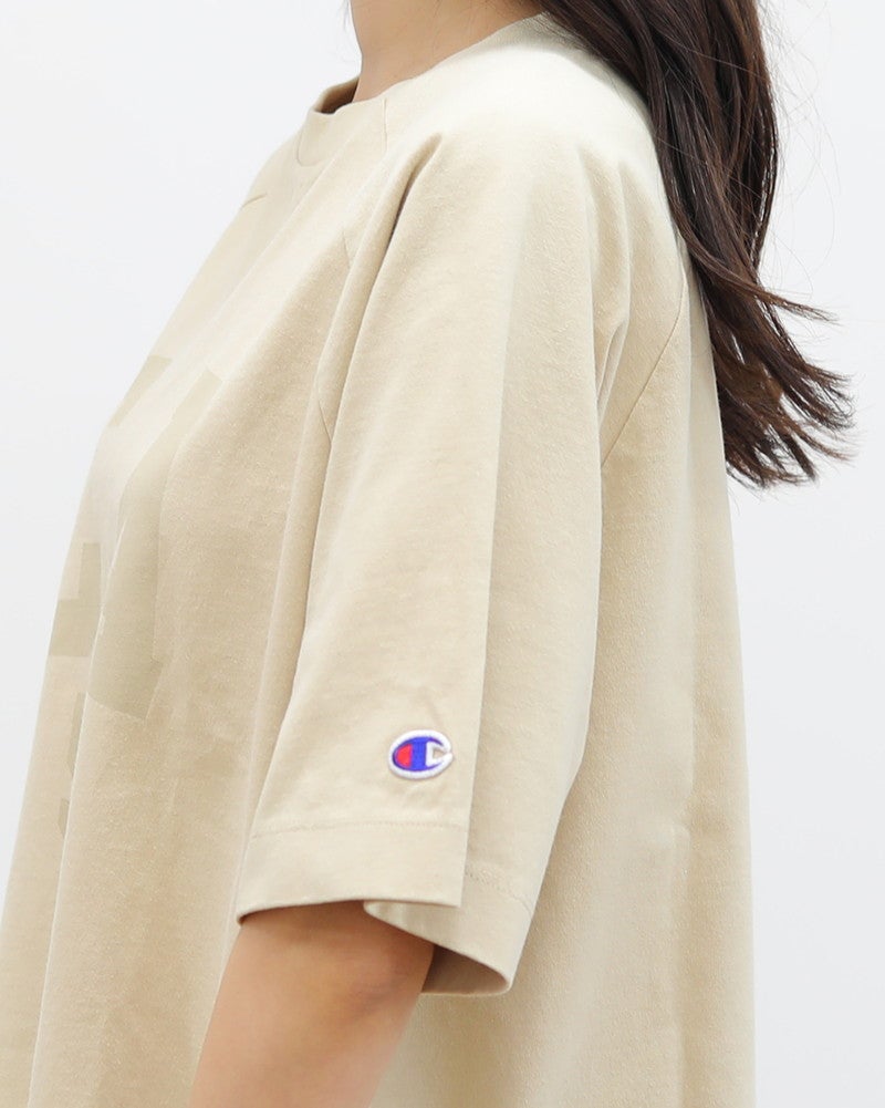 30％OFF】［Champion］ショートスリーブAラインラグランTシャツ