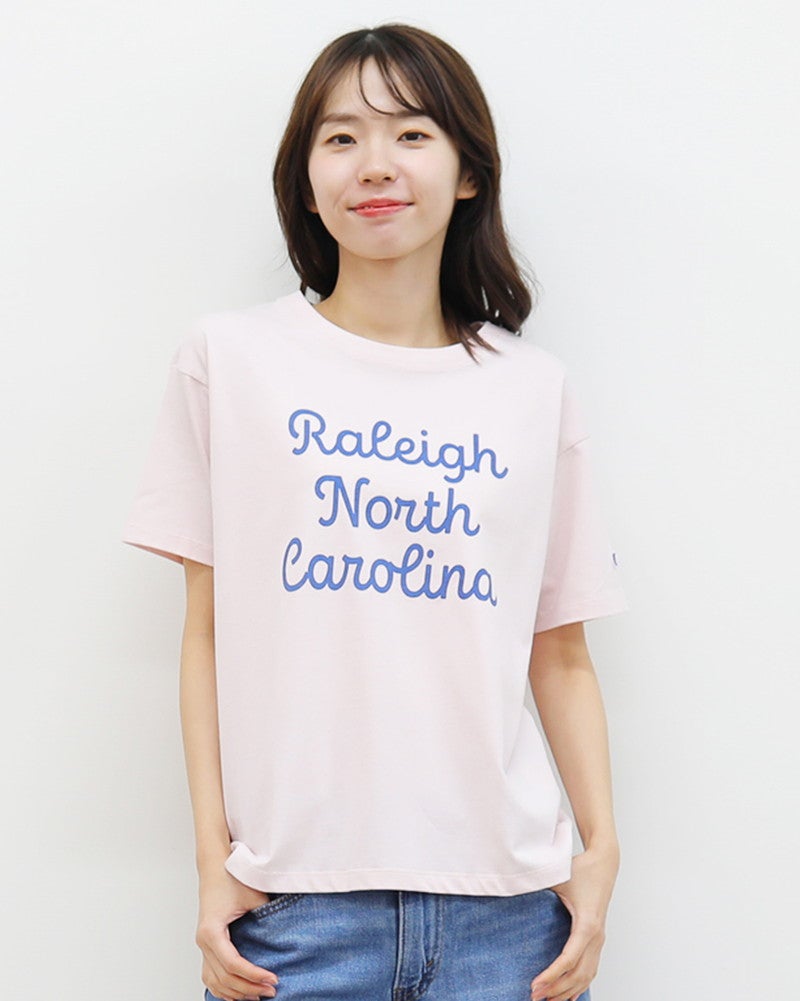 ［Champion］ショートスリーブロゴTシャツ