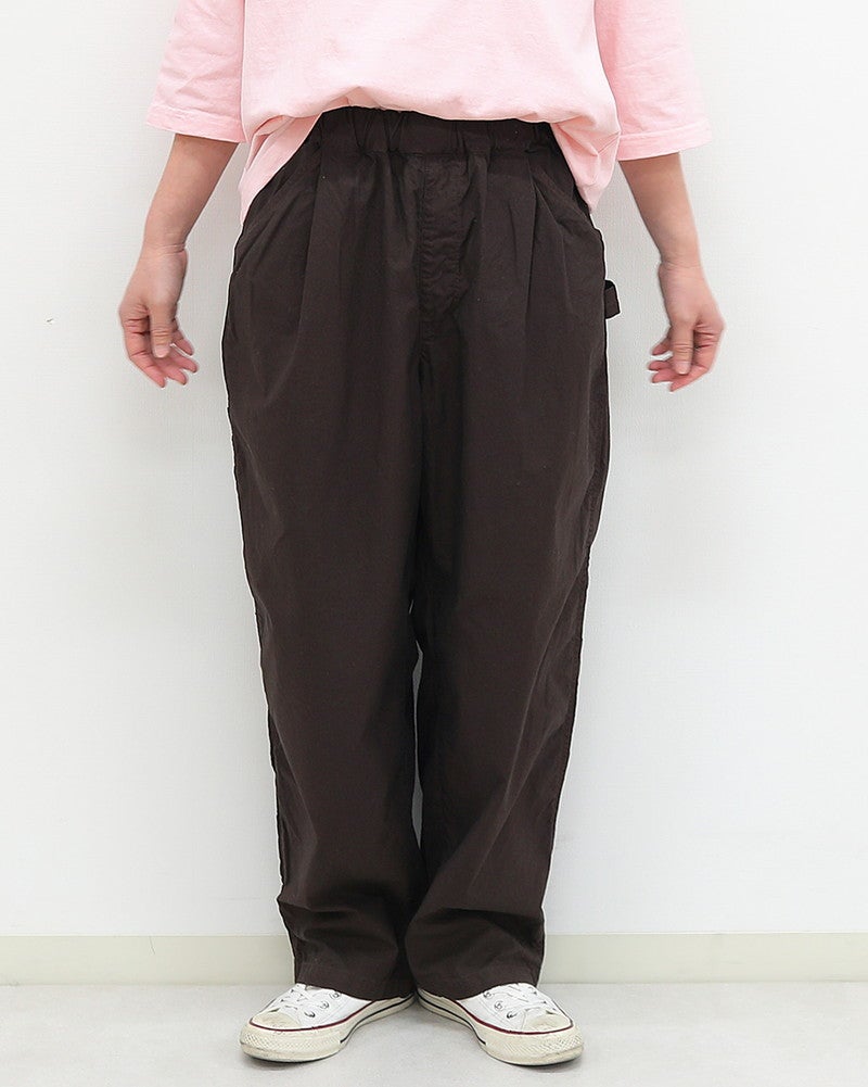 ［NATURAL LAUNDRY］バックツイルイージーペンタ―パンツ