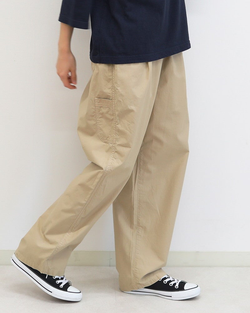 ［NATURAL LAUNDRY］バックツイルイージーペンタ―パンツ