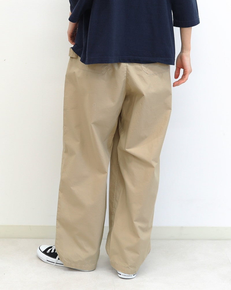 ［NATURAL LAUNDRY］バックツイルイージーペンタ―パンツ